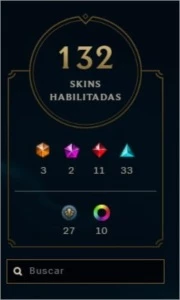 Conta Full Champ Platina - League of Legends LOL