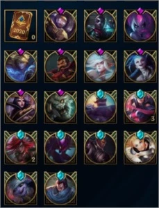 Conta Full Champ Platina - League of Legends LOL