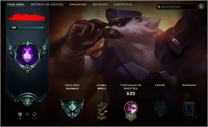 Conta Full Champ Platina - League of Legends LOL