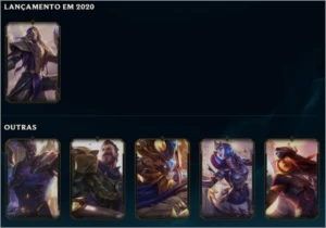 Conta Full Champ Platina - League of Legends LOL