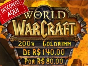 200K POR R$ 140,00 - SERVIDOR GOLDRinn - Blizzard