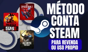 Metodo Contas Steam Offline - Qualquer Jogo - Outros