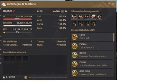 Conta Black Desert 648 GS