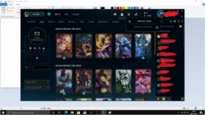 conta no gold 4 pra ser vendida! - League of Legends LOL