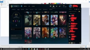 conta no gold 4 pra ser vendida! - League of Legends LOL