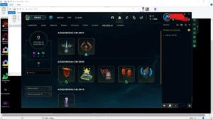conta no gold 4 pra ser vendida! - League of Legends LOL