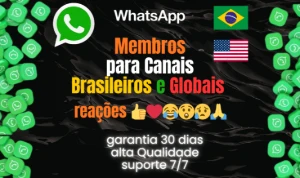🚀 Canal ZAP Lotado: Membros e Reações Instantâneas