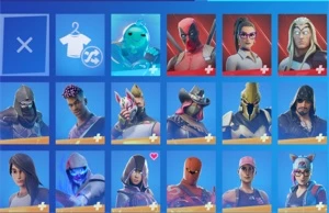 Conta Fortinite Com minty, Glow, e varias outras skins raras - Fortnite