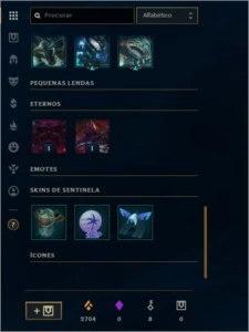 Conta Diamante 3 - League of Legends LOL