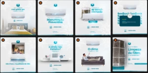 Arte Ar-Condicionado PSD Premium – (Design Editável/Profis.) - Outros