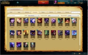 CONTA UNRANKED - League of Legends LOL