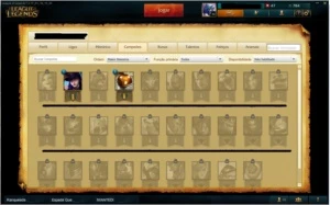 Conta league of legends prata 4, 81 skins, 105 campeões. LOL
