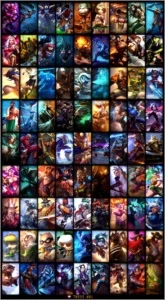 Conta league of legends prata 4, 81 skins, 105 campeões. LOL