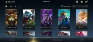 Super conta Wild Rift Diamante com +80 skins! - League of Legends: Wild Rift LOL WR