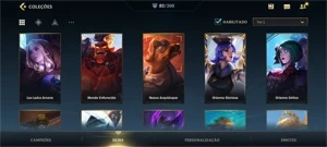 Super conta Wild Rift Diamante com +80 skins! - League of Legends: Wild Rift LOL WR