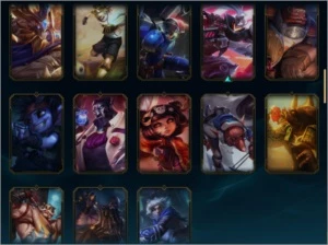 Conta platina 64 skins - League of Legends LOL