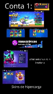 Brawl Stars-As Melhores E Mais Baratas Contas Da Plataforma