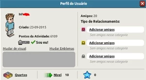 CONTA HABBO ANO 2015 COM 6109 DE CONQUISTA