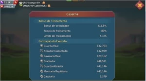 CONTA LORDS MOBILE