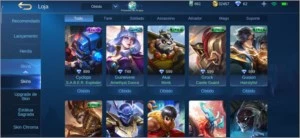 Conta Mobile Legends