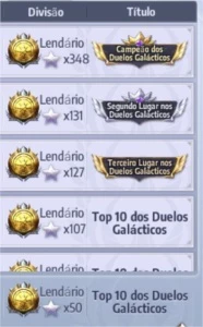Conta SAINT SEIYA AWAKENING - Server A36 VULPÉCULA - NVL 58 SSA