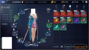 Conta Mir4 Level 72, Sem Wemix Criada.Tenho o E-mail e Senha
