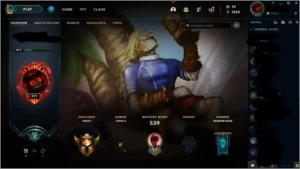 Conta gold 1/75 SKINS/ 20 jogos na Soloq somente - League of Legends LOL