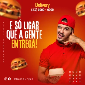 Pack-Canva Hamburgueria - Digital Services