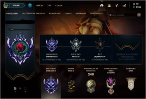 CONTA DIAMANTE 2 LOL - League of Legends