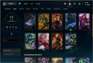 CONTA DIAMANTE 2 LOL - League of Legends