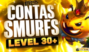 Contas League Of Legends Smurf - Lvl 30+ - Full Acesso