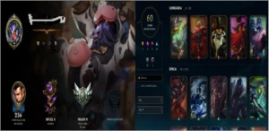 2 contas LOL Unranked com MMR Alto - League of Legends