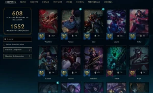 Conta Full Acesso, Muitos Icones, Emotes E 185 Skins - League of Legends LOL