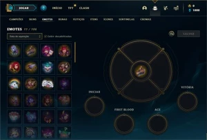 Conta prata 2 com 23 Champs e 5 Skins - League of Legends LOL