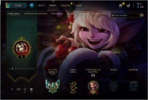 Conta LoL Platina IV - League of Legends