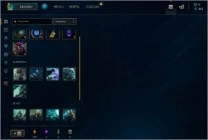 Conta LoL Platina IV - League of Legends