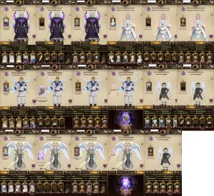 CONTA NNT GRAND CROSS- Escanor Supremo 6/6 - Meli Purg 6/6 - Seven Deadly Sins