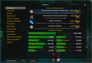 Vendo Conta WOW Shadowlands - Key Stone Master - Blizzard