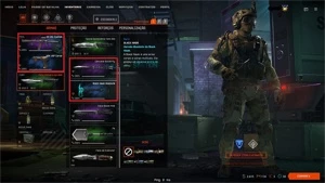 Conta de Warface com Warbox em todas as classes.