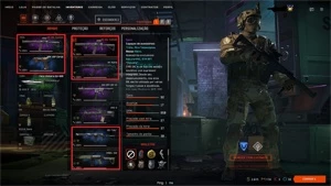 Conta de Warface com Warbox em todas as classes.
