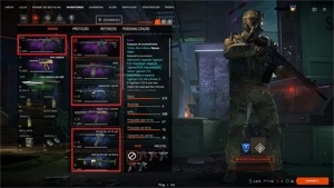 Conta de Warface com Warbox em todas as classes.