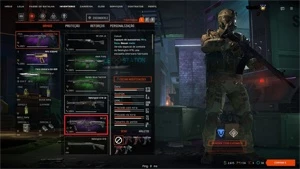 Conta de Warface com Warbox em todas as classes.