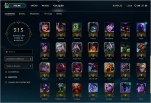 Conta Platina V - League of legends (Promoção) LOL