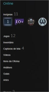 Vendo Ou Troco conta Steam - Outros