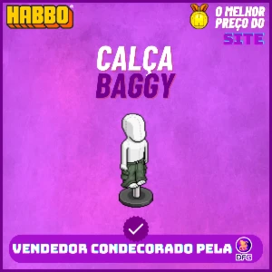 HABBO CALÇA BAGGY