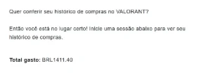 Conta valorant com muita skin rara