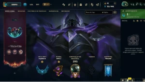 conta de lol plat 3, ex diamond 144 skins + honra 4 - League of Legends