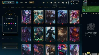 conta de lol plat 3, ex diamond 144 skins + honra 4 - League of Legends