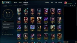 Conta League Of Legends -prata3 Todos Os Campeões E 310 Skin LOL