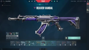 Conta Valorant c/ karambit saqueadora, vandal prelúdio, Tota
